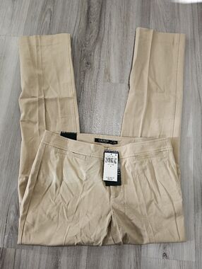 🟡2 For 50🟡 NWT Lauren Ralph Lauren Women's Modern Straight Khaki Pants